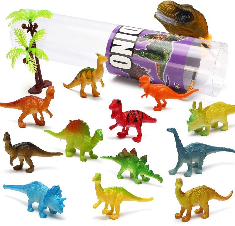 82 Piece Animal Toy, Assorted Mini Dinosaur Insect Ocean Sea