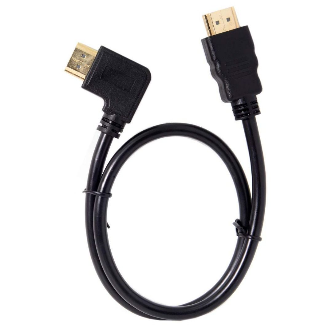 HDMI v1.4 to 90° Degree Micro HDMI Male Adapter Cable Left Right Up Down  Angle