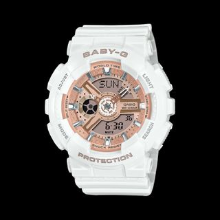 Sham Shui Po Store Brand New Authentic BABY-G with Free Premium Watch Cloth, 1 Year Warranty, 11 Days Replacement for Defects, CASIO Watch, Baby G Women's/Children's/Kids' Watch, Try On Available, Digital Watch, Quartz Watch, Casio Watch BA-110X-7A1 BA110X-7A1 ba110 ba-11064227393596545110