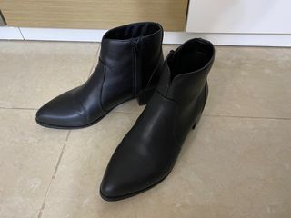 包順豐 - Oriental Traffic ankle boots 黑色短靴 