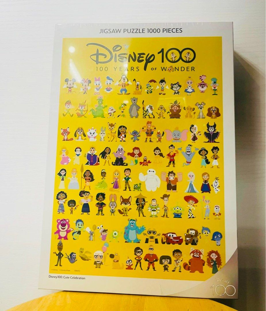 Jigsaw Puzzle Disney 100: Cute Celebration 100 Years of Wonder (1000 Pieces)