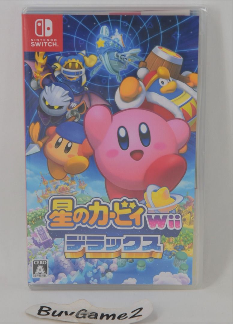 全新) OLED Switch 星之卡比Wii 豪華版Kirby's Return to Dream Land