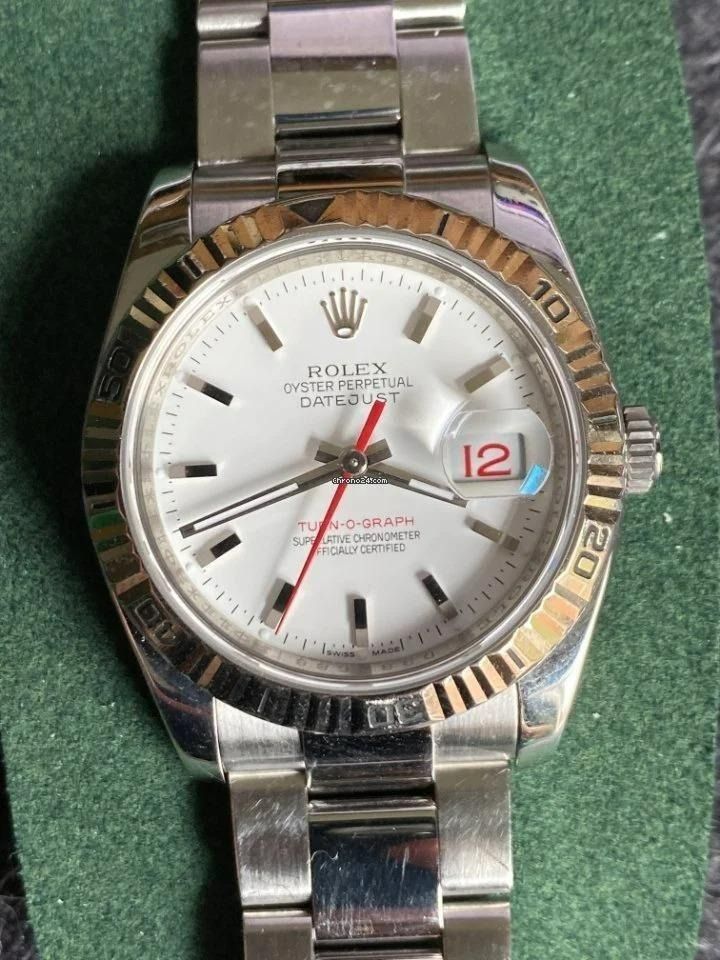 Rolex Datejust Turn O Graph 116264 Carousell