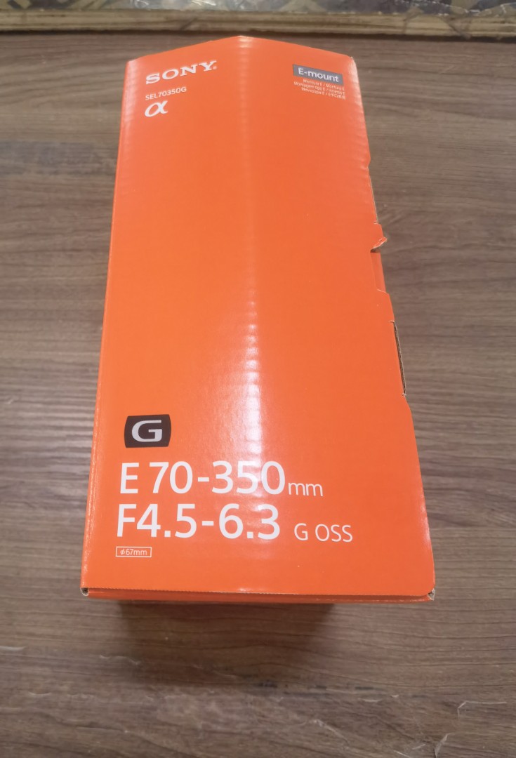 パターン 新品未使用SONYE70-350mmF4.5-6.3G OSSSEL70350G - レンズ(単