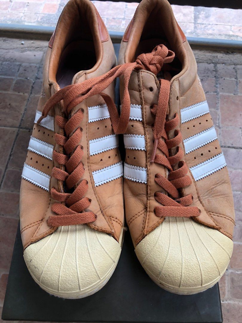 Adidas Originals Superstar Vintage Mocha Brown Wheat, Men's