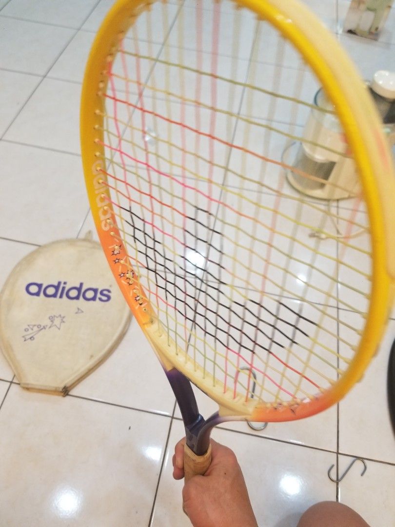 Adidas tennis racket rare item, Sports Equipment, Sports & Games ...
