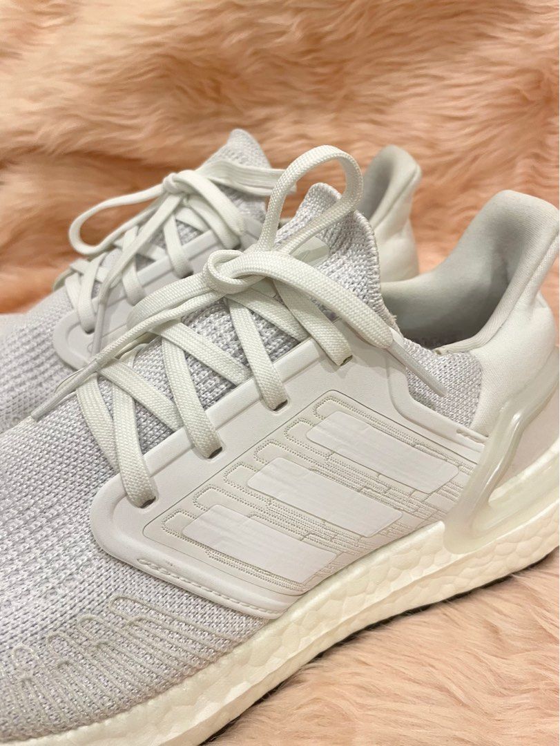 adidas gazelle silver green womens adidas Ultraboost 20 Shoes Cloud White / Core Black / Signal Pink / Coral   Heppo.com