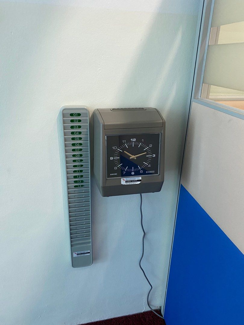 Amano Time Recorder EX9000, Computers & Tech, Parts & Accessories