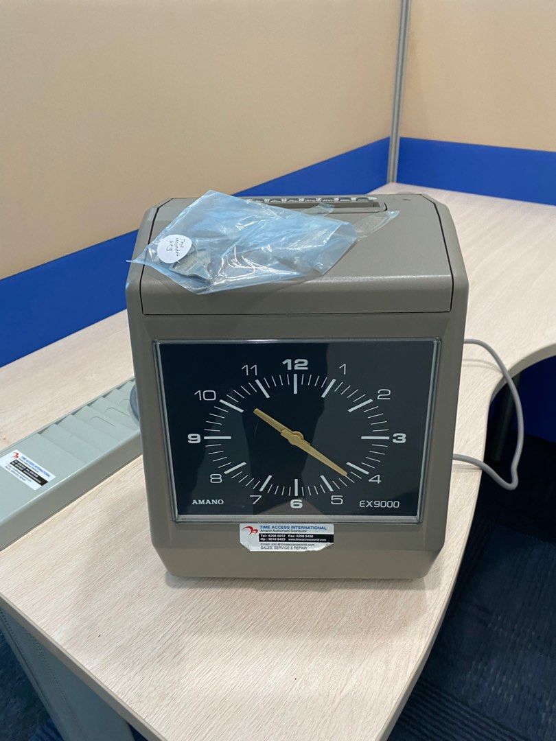 Amano Time Recorder EX9000, Computers & Tech, Parts & Accessories
