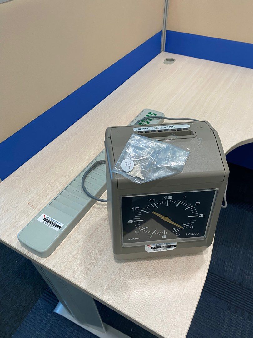 Amano Time Recorder EX9000, Computers & Tech, Parts & Accessories
