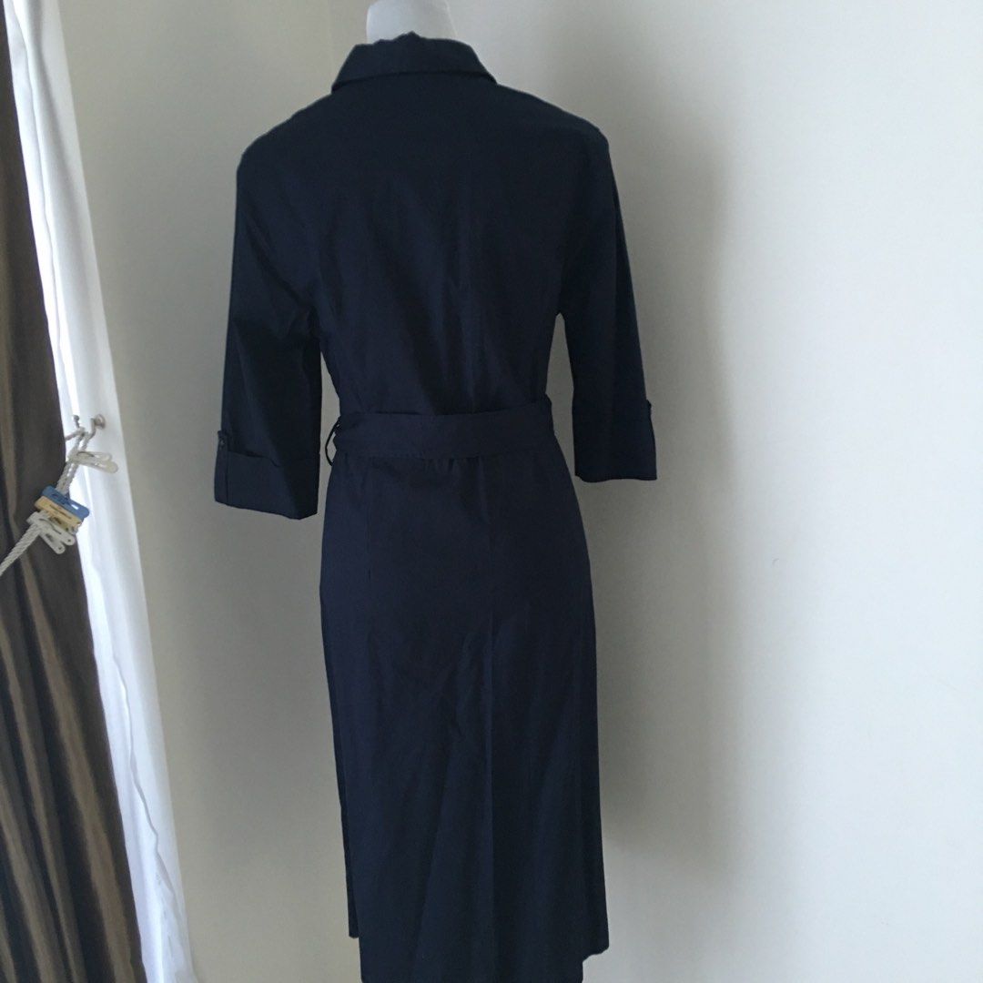 Klein Shirt Dress - Blue