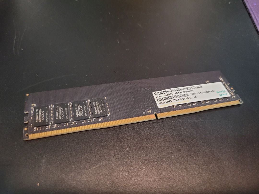 Apacer 8gb ddr4 best sale 2133mhz