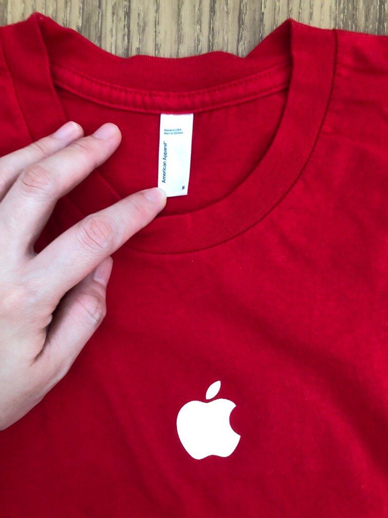 American apparel apple shirts discount