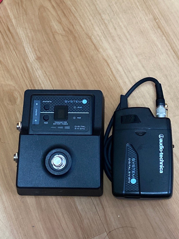 Audio Technica Wireless Guitar System, Hobbies & Toys, Music & Media, Music Accessories on Carousell