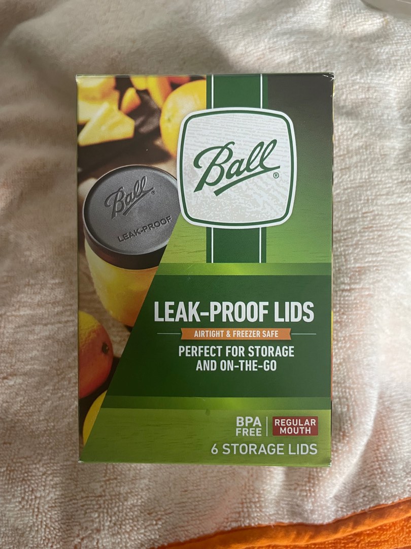 Authentic Ball Leak Proof Lids (Regular Mouth), Food & Drinks, Other