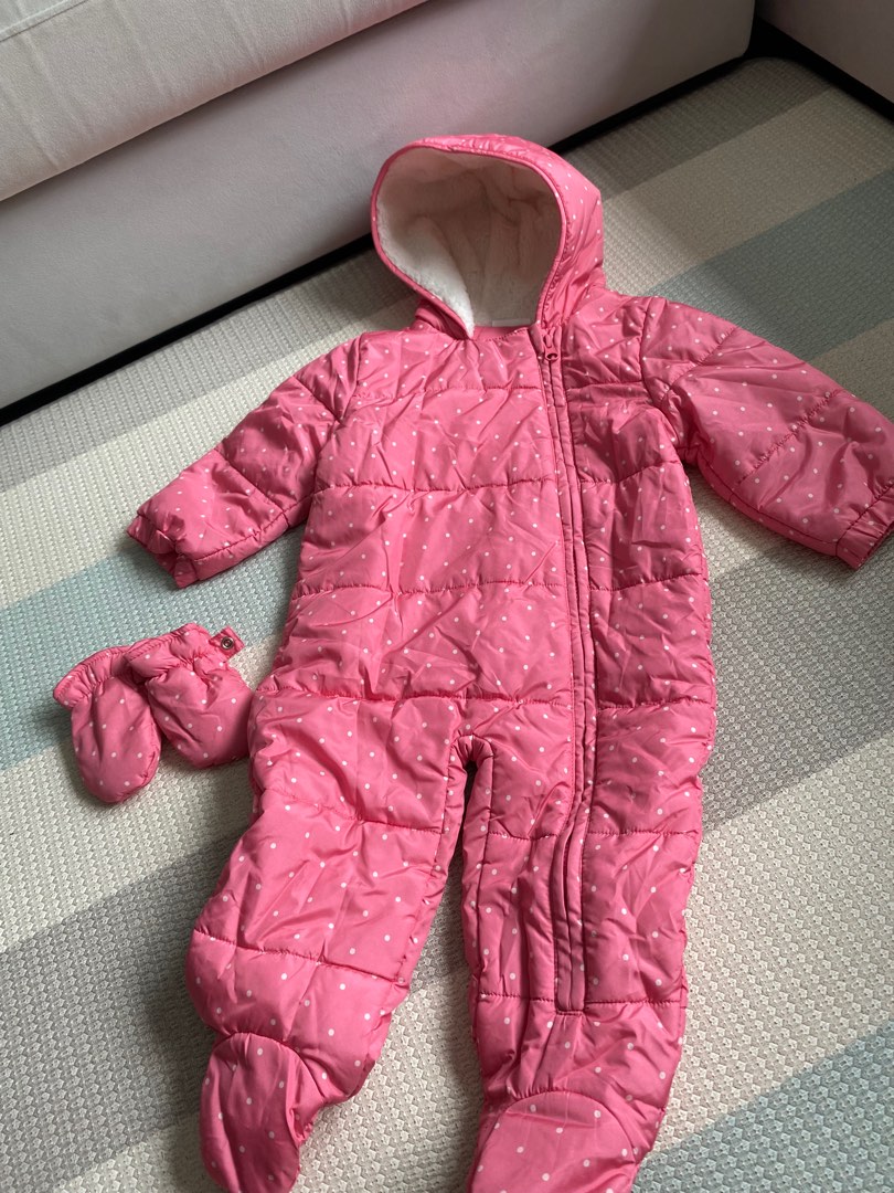 Next baby on sale girl snowsuit