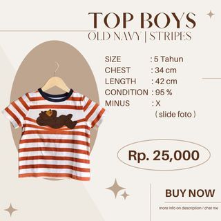 Baju Kaos Bear Old N*avy Origin