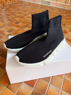 EU 43 Balenciaga knit trainers