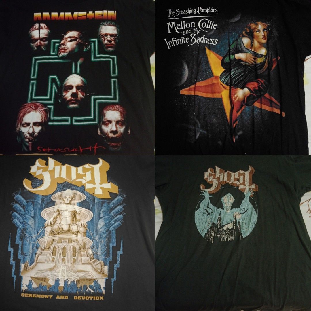 Ghost band shirts