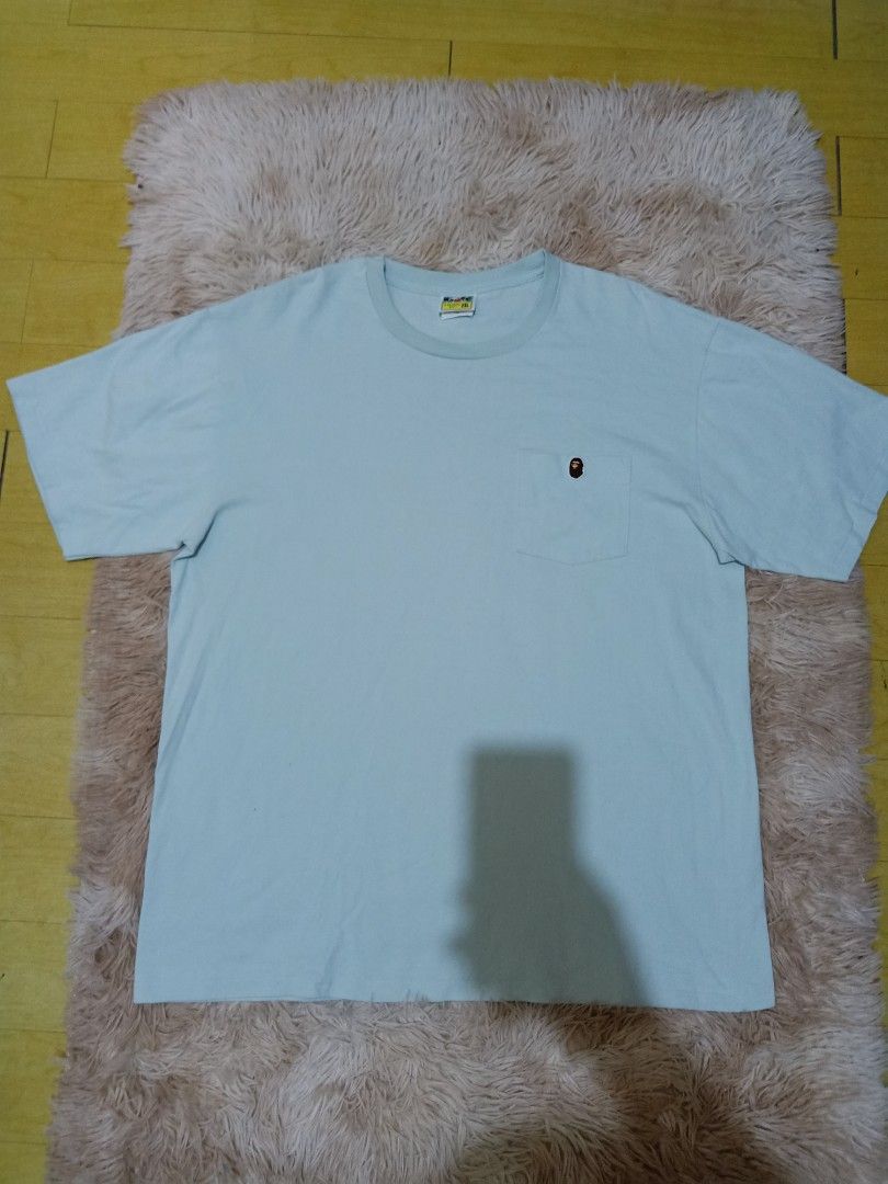 Bape Ape Head One Point Relaxed Fit Pocket Tee