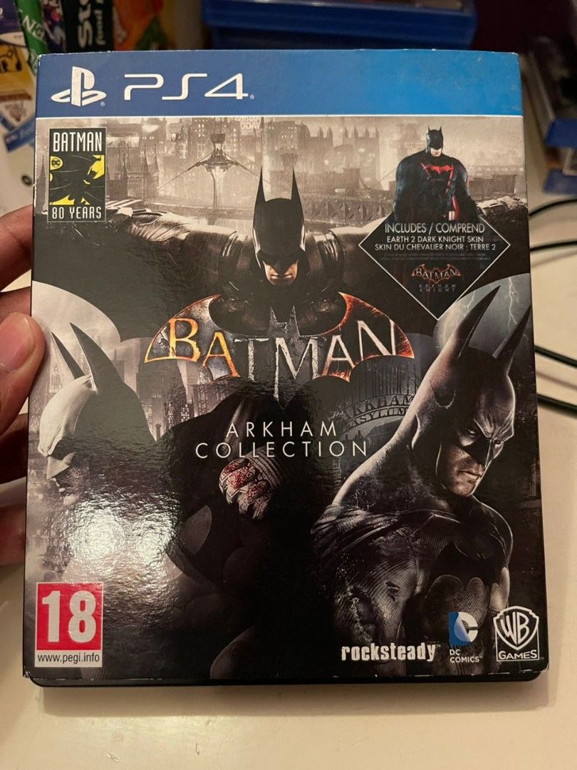 Batman Arkham Collection PS4, Video Gaming, Video Games, PlayStation on  Carousell