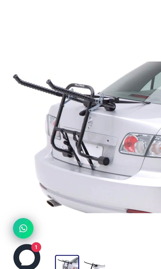 Bicycle Hollywood F1B Trunk Car Rack Sports Equipment Bicycles
