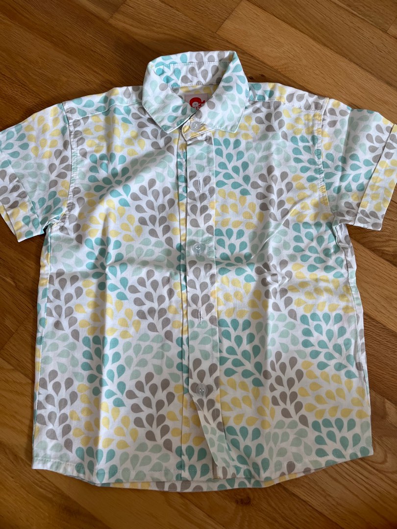 Boys Shirt - Elly, Babies & Kids, Babies & Kids Fashion on Carousell