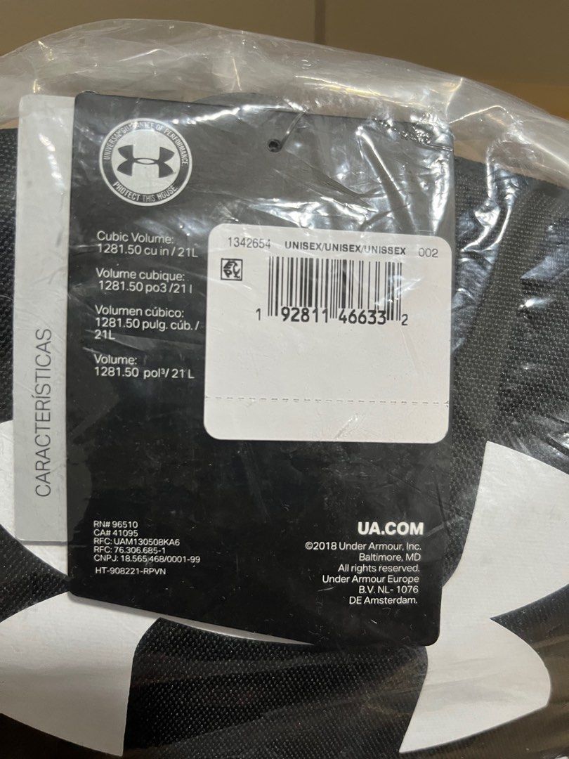 Brand new under armour backpack Men s Fashion Bags Backpacks on Carousell