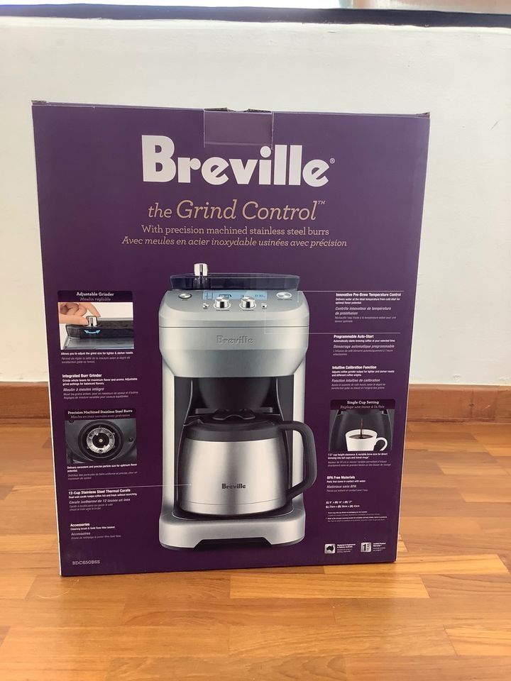 Breville Grind and Brew Coffee Maker, TV & Home Appliances, Kitchen