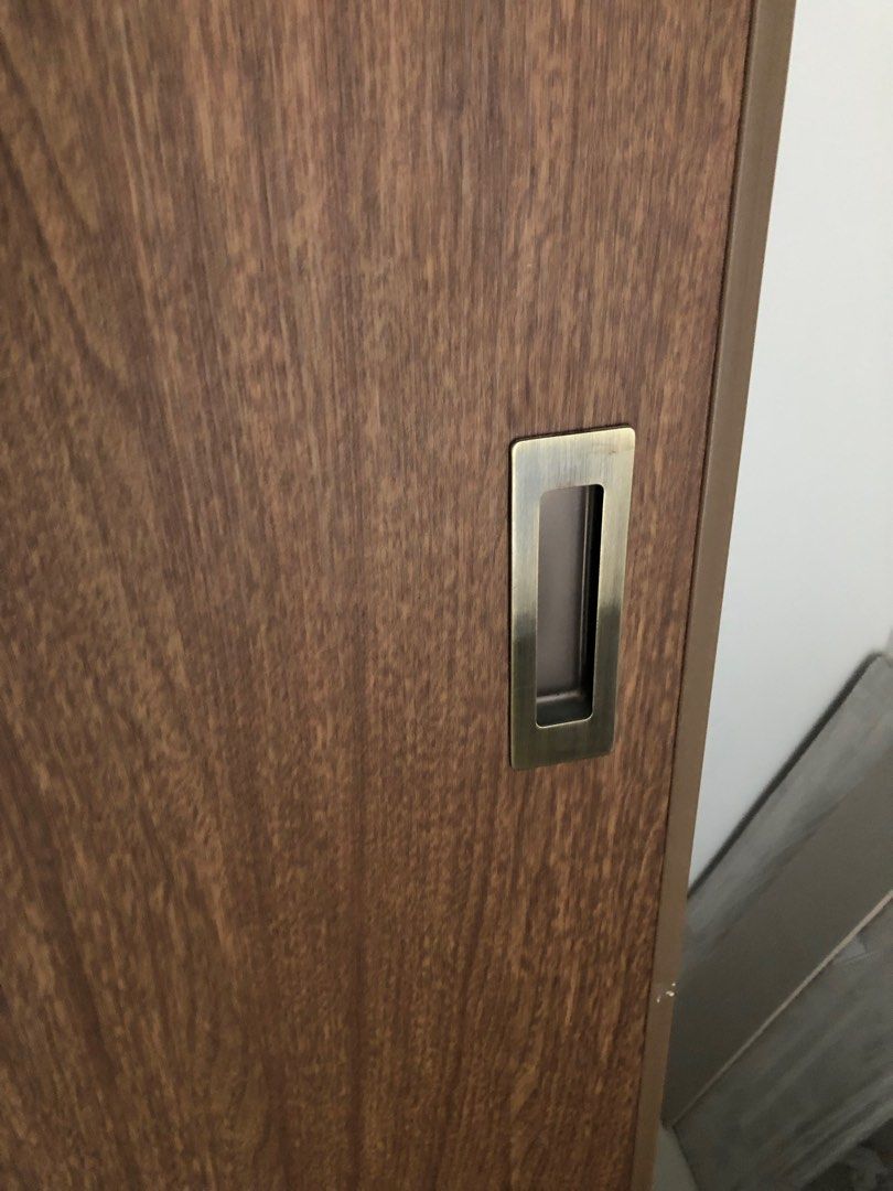 BTO Bifold toilet doors x 2, Furniture & Home Living, Security & Locks