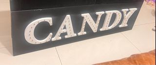 Candy Booth Signage