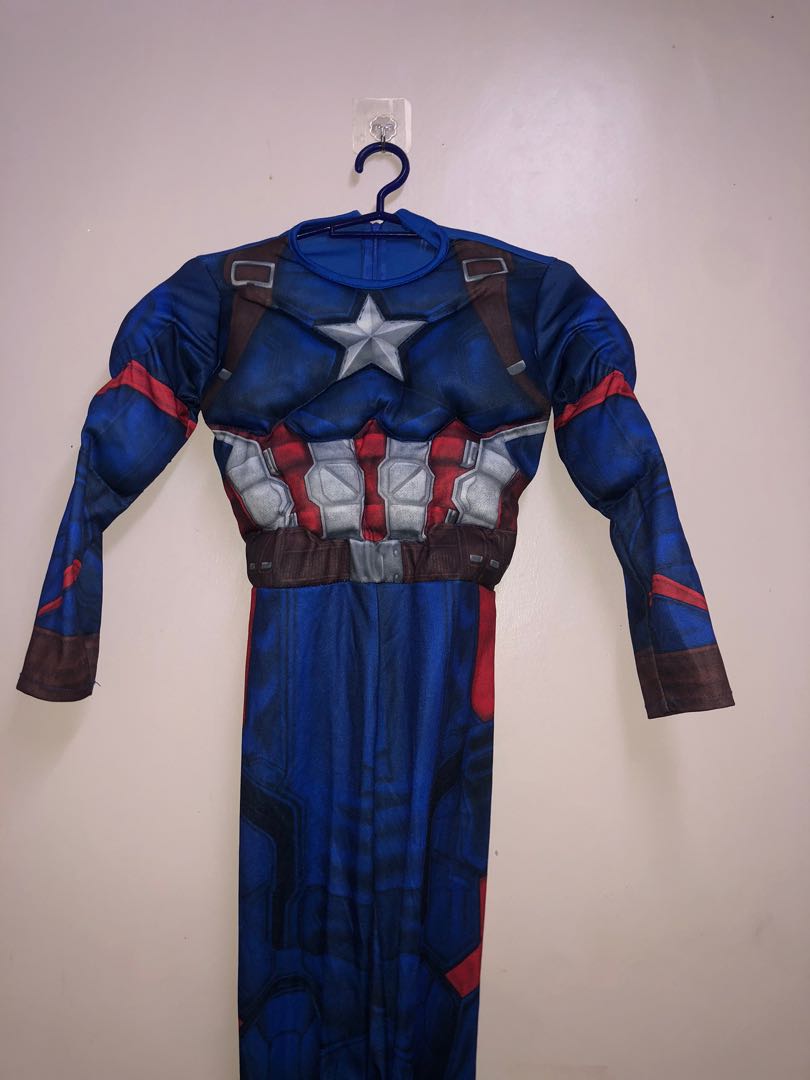 Captain America Muscle Costume on Carousell