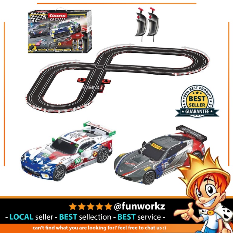 Carrera slot shop car race set