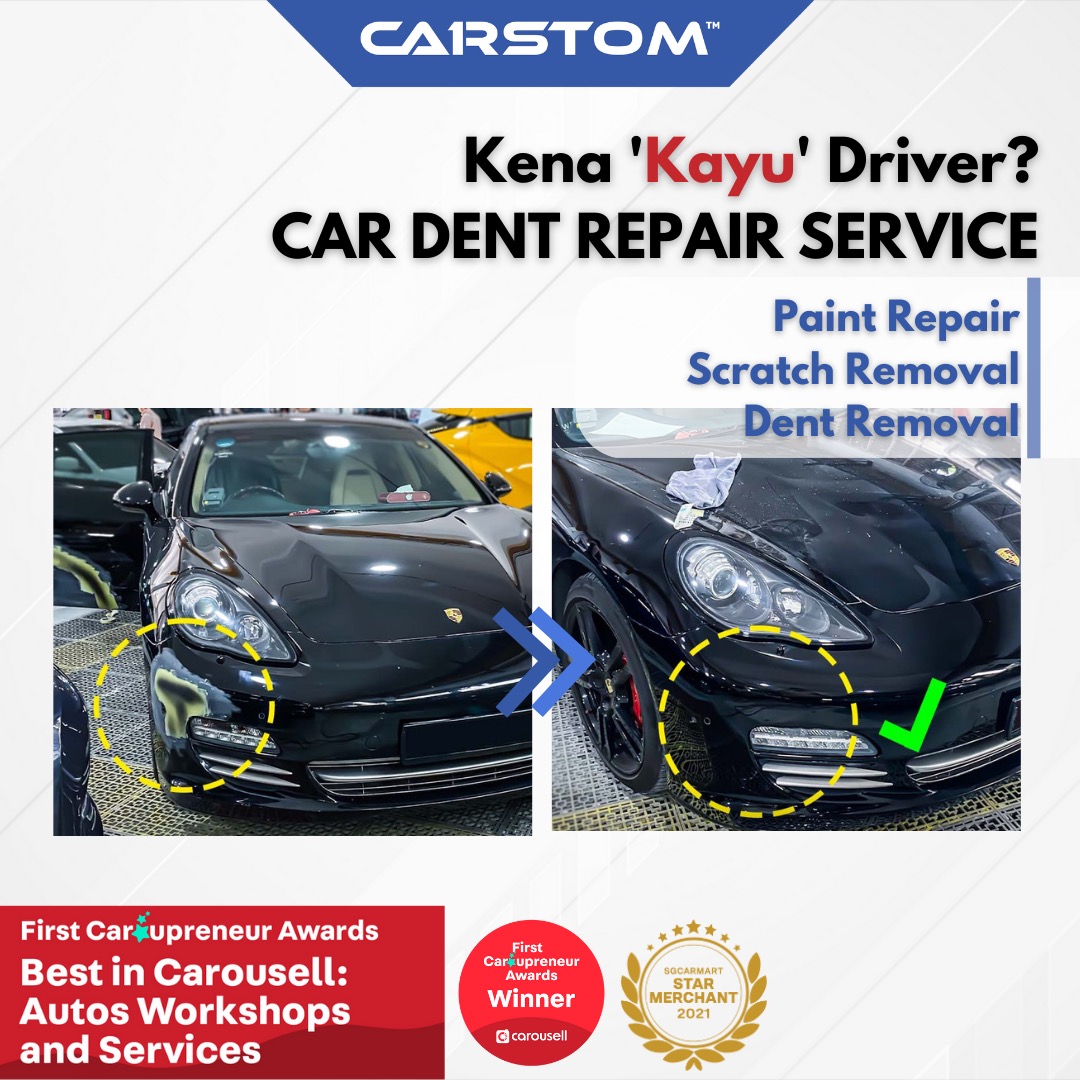 CARSTOM Car Dent Scratch Paint Repair Removal Services Full Car Spray