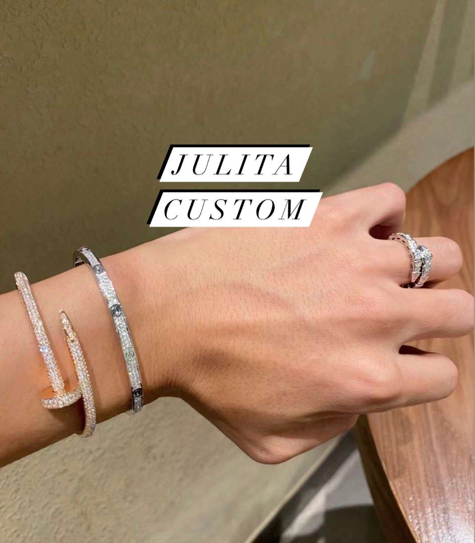 Cartier love full diamond ring cheap