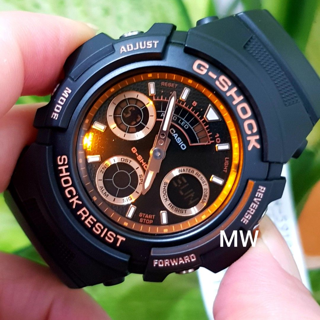 Casio g shock aw sale 591gbx