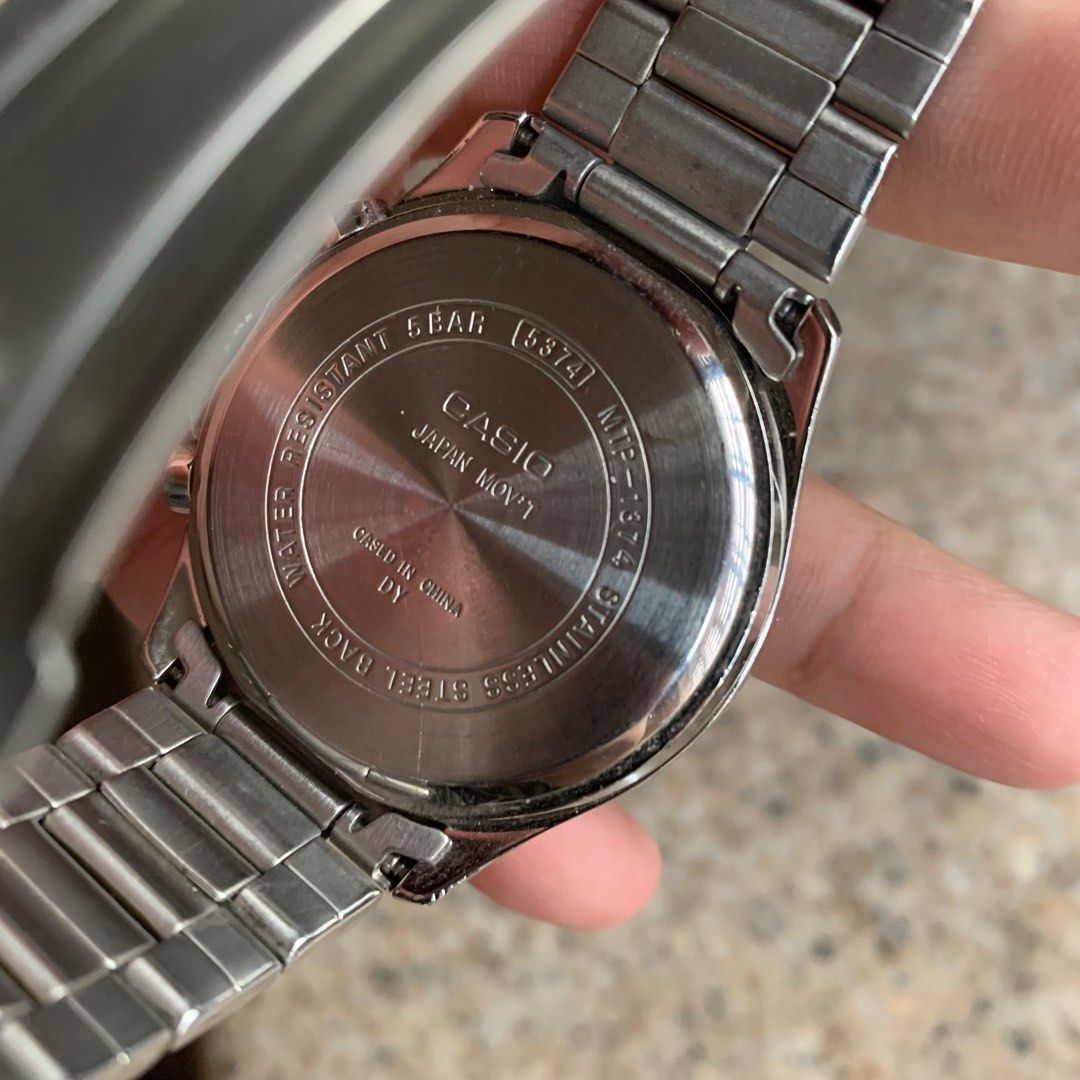 Casio WR 50M (for men), Men's Fashion, Watches & Accessories, Watches ...