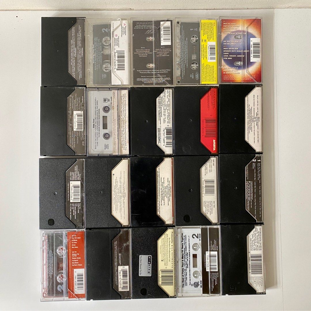 1970s & 80s US Original Audio Cassette Tapes Classic Compilations