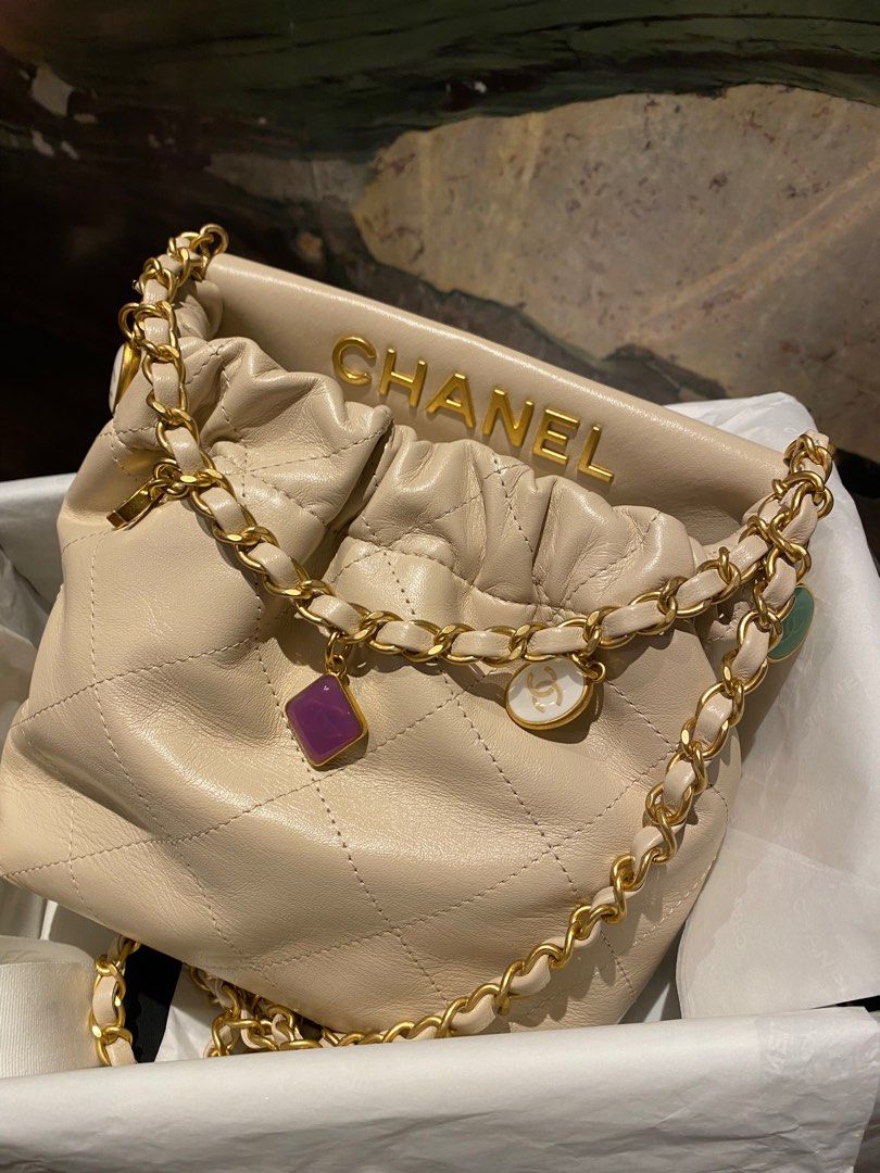 Small bucket bag chanel Clearance