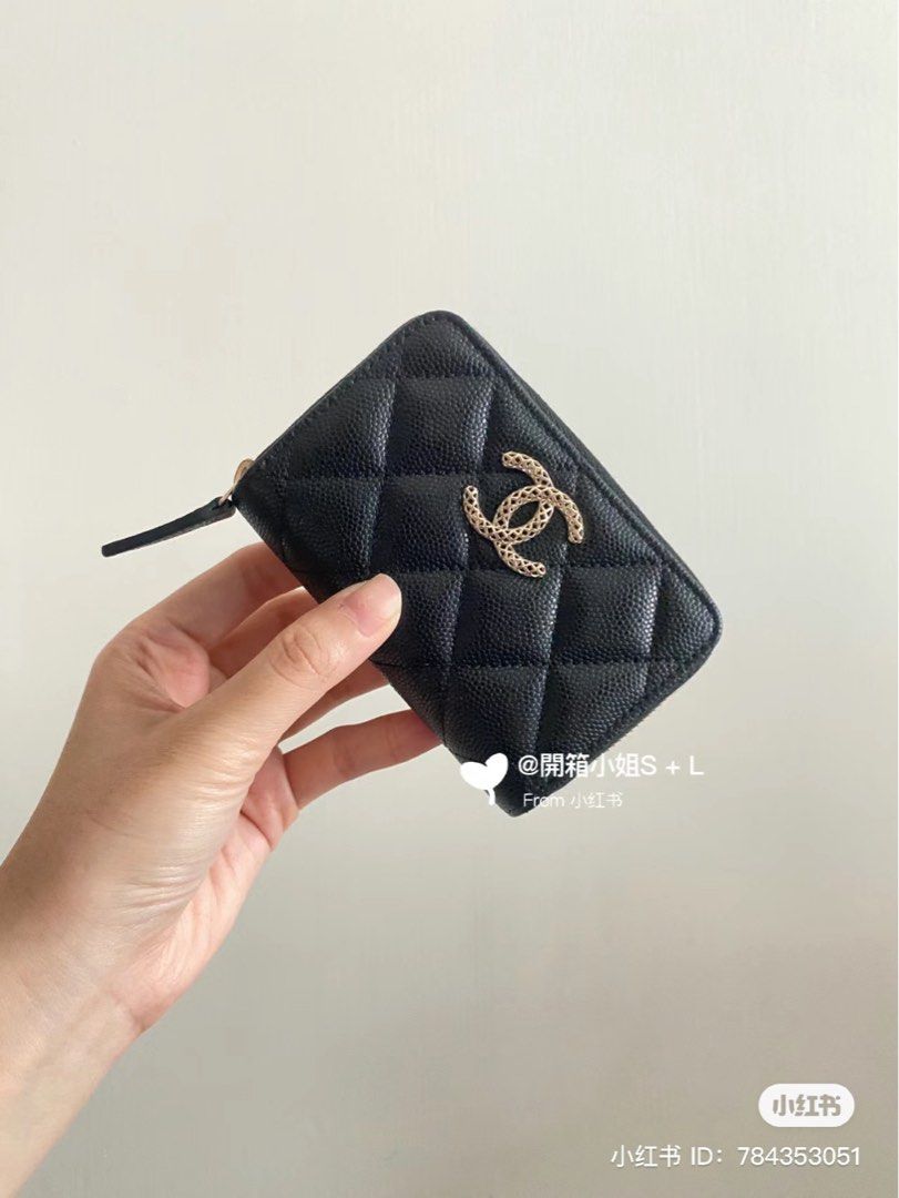 Chanel Wallet Zip purse, Luxury, Bags & Wallets on Carousell