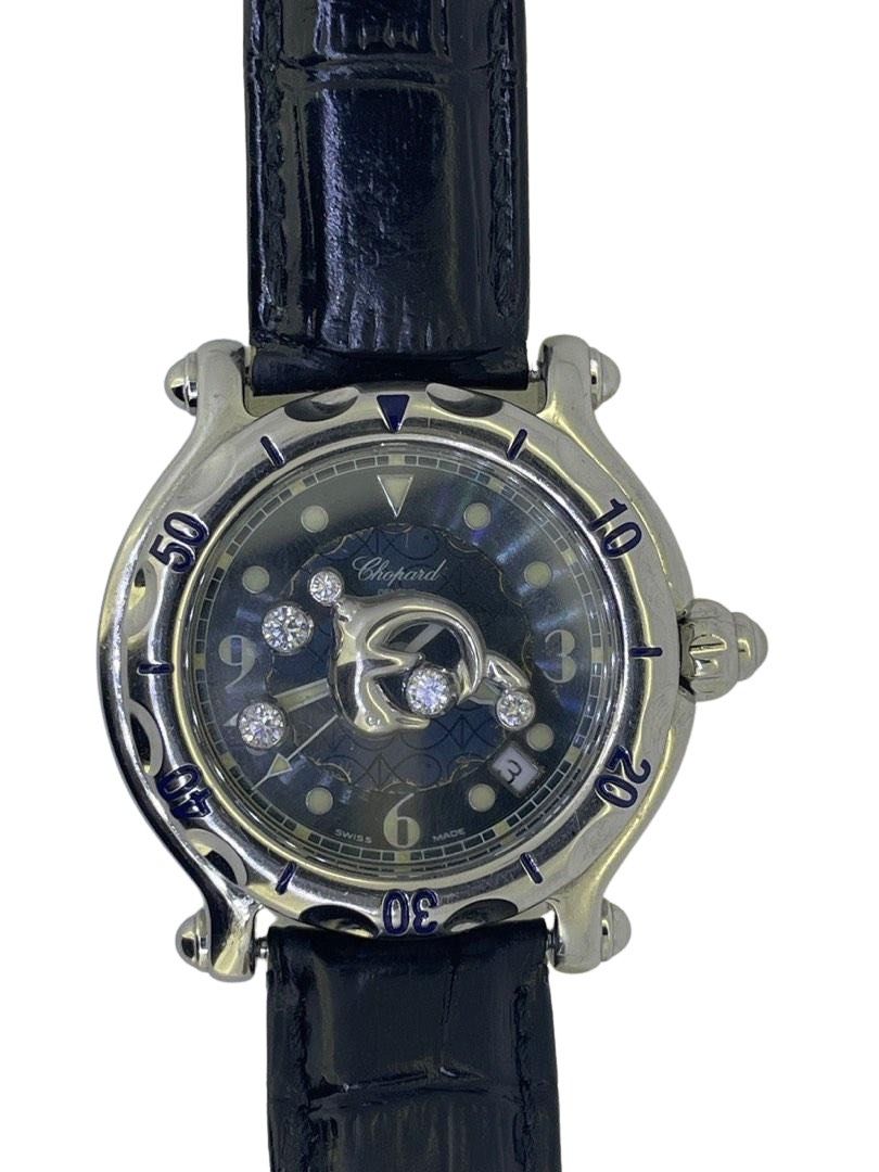 Chopard Happy Sport Diamond 8347 Steel Luxury Watches on Carousell