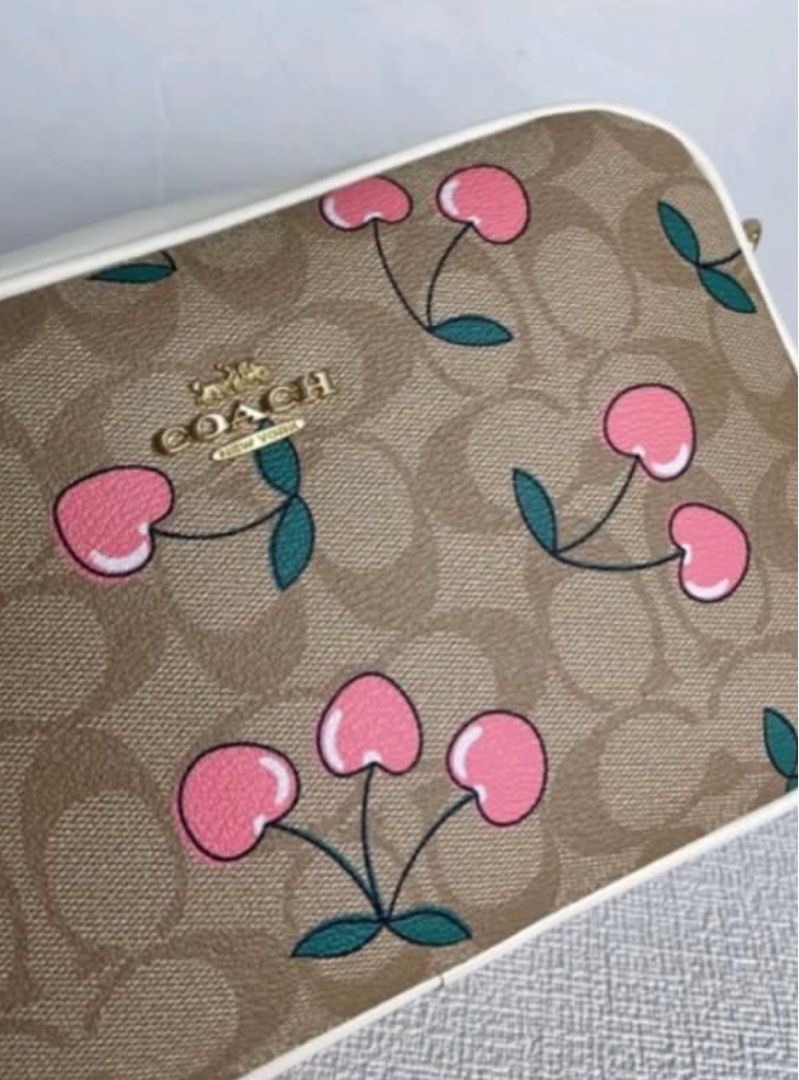 Coach Cherry Camera Sling Bag, Women's Fashion, Bags & Wallets, Cross