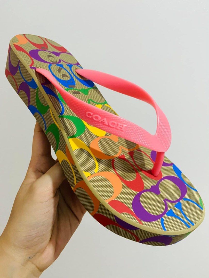 Coach pride sandals deals