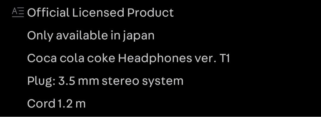 Coca cola headphone (Category: Headphones & Headsets) located in Manila. Submitted by gegemon29 (Listing ID 1217197355, Image 3). Description: .