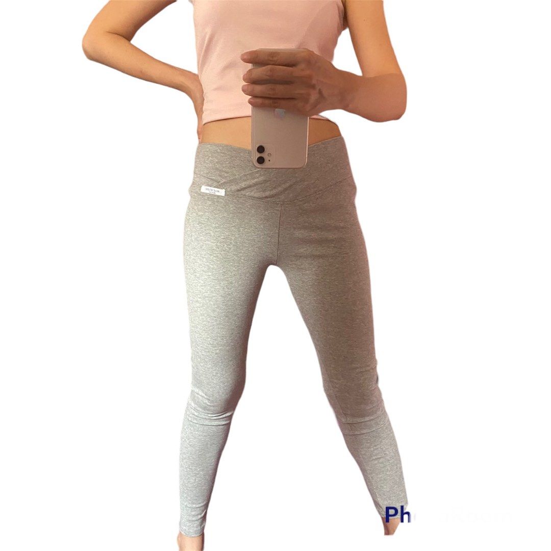 MAX & MIA BNWT Heather Grey High Waisted Leggings