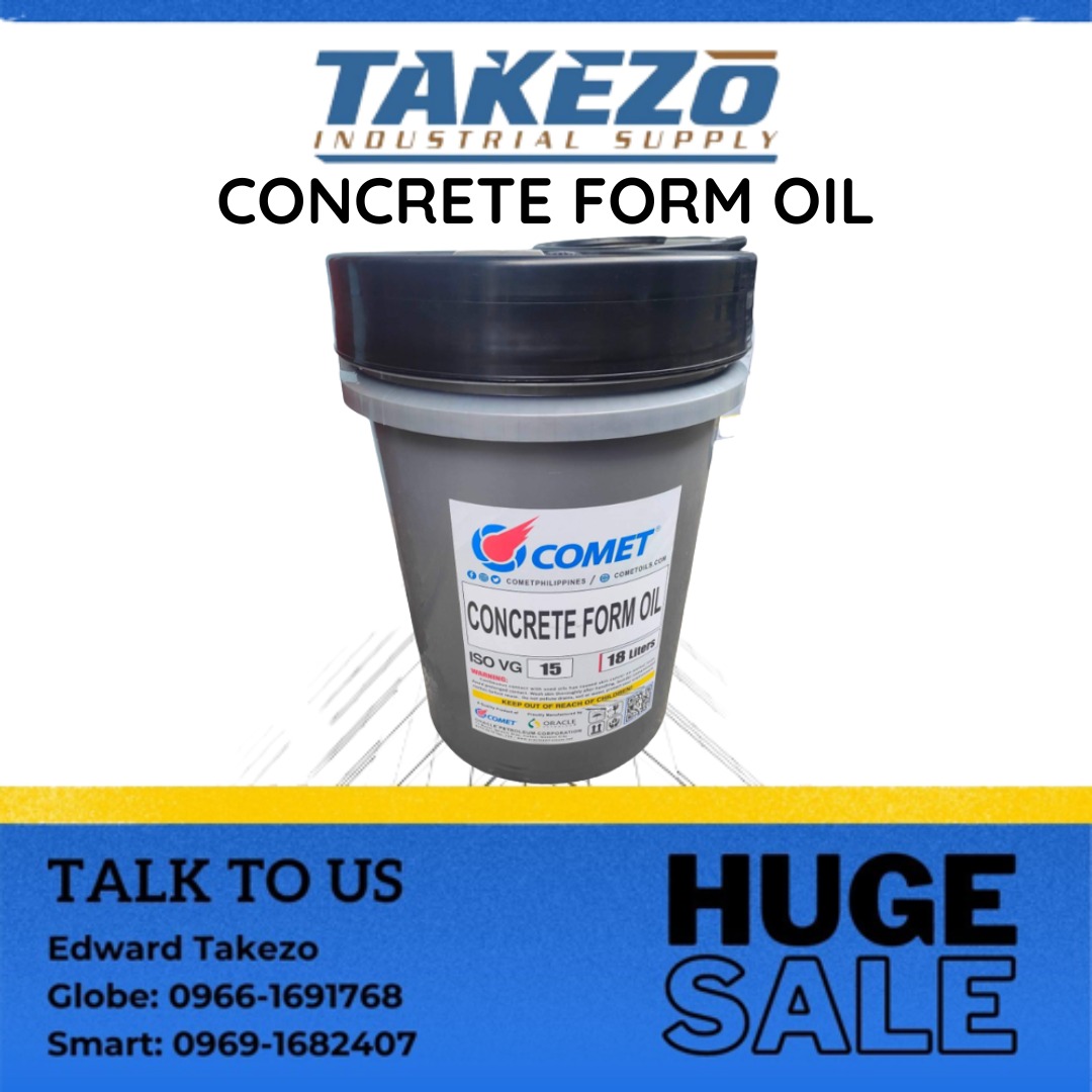 Concrete Form Oil, Commercial & Industrial, Industrial Equipment on