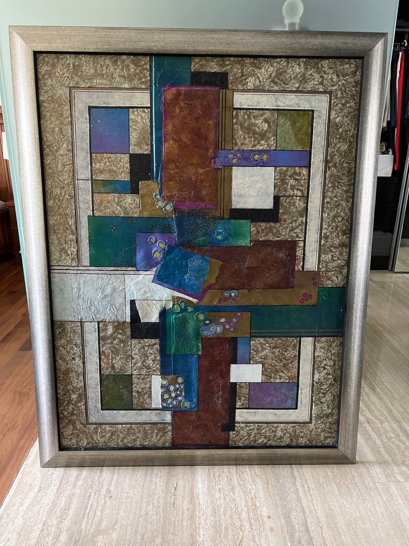 Contemporary US Artist painting fine art, Hobbies & Toys, Stationery