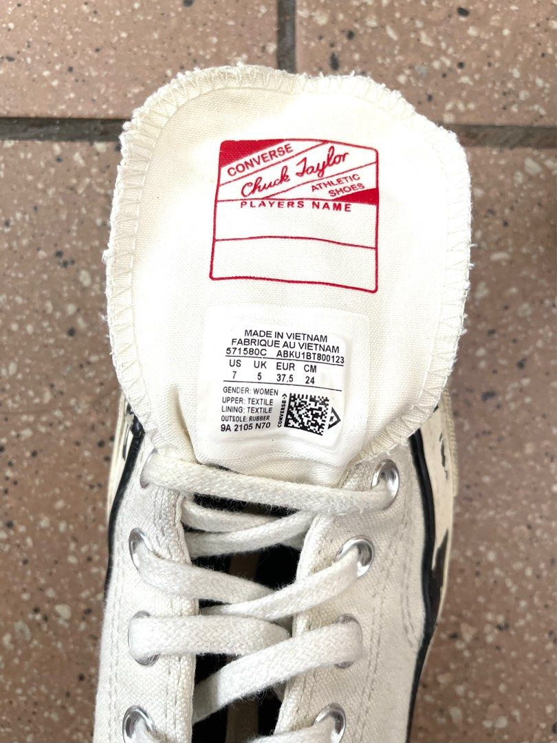 Converse white 37.5 clearance