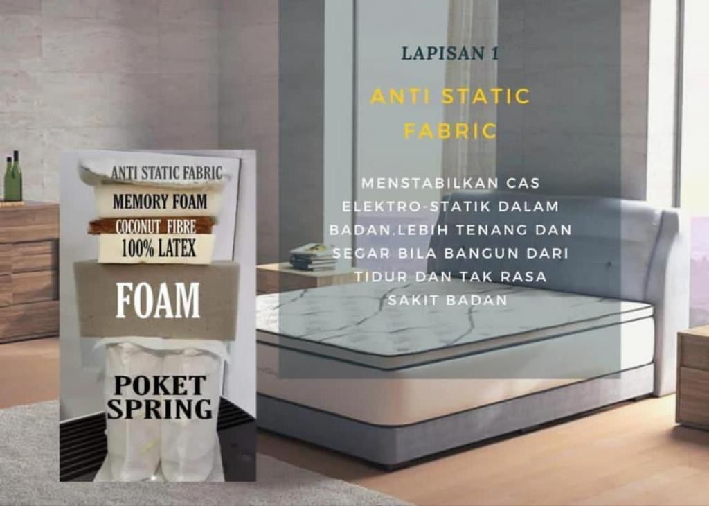 Coway bed & mattress set, Furniture & Home Living, Furniture, Bed