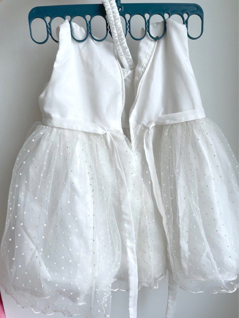 White tulle dress baby girl hot sale